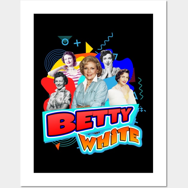 Betty white beautiful Wall Art by alustown